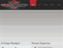 Tablet Screenshot of grupostamper.com.br